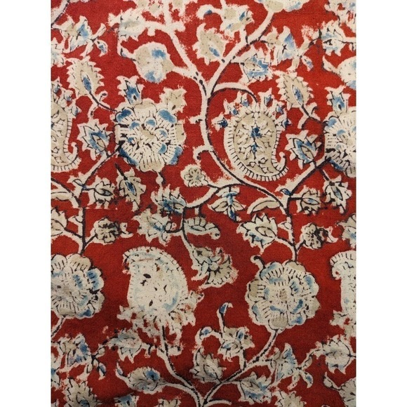 Polo Jeans Company Ralph Lauren Short Sleeve Button Down Large Red Floral Print - Picture 3 of 6